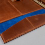 leather and suede folio