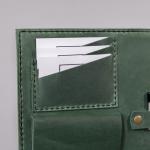 leather business folder