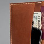 leather currency wallet