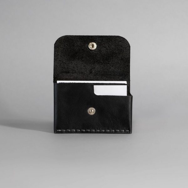 leather business card case