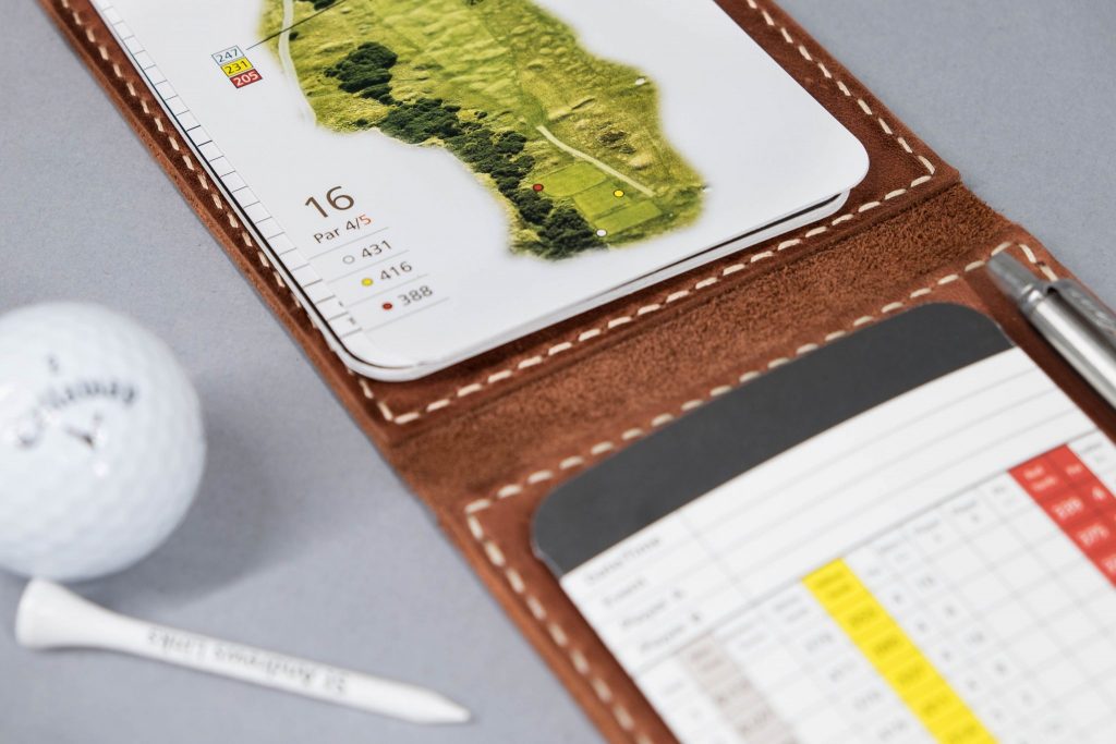 Handmade Leather Golf Scorecard Holder Customize & Shop