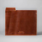 leather paper file