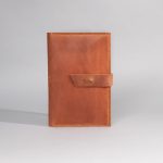 Leather family passport wallet