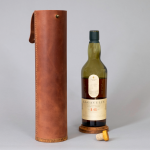leather whisky carrier