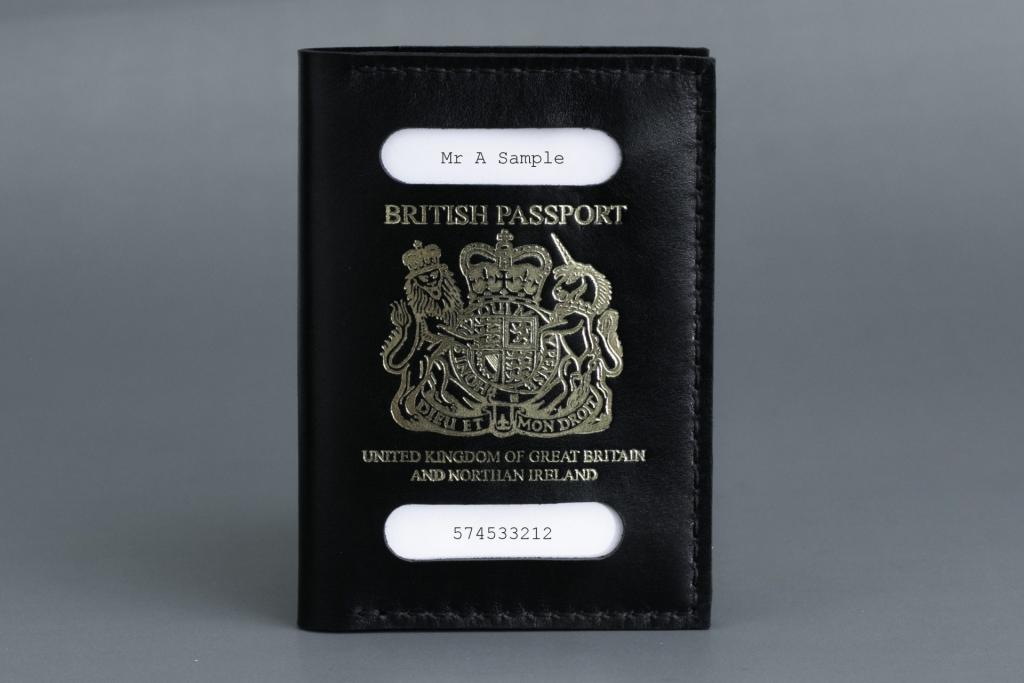 Black Old Style British Passport Get Yours Made Today